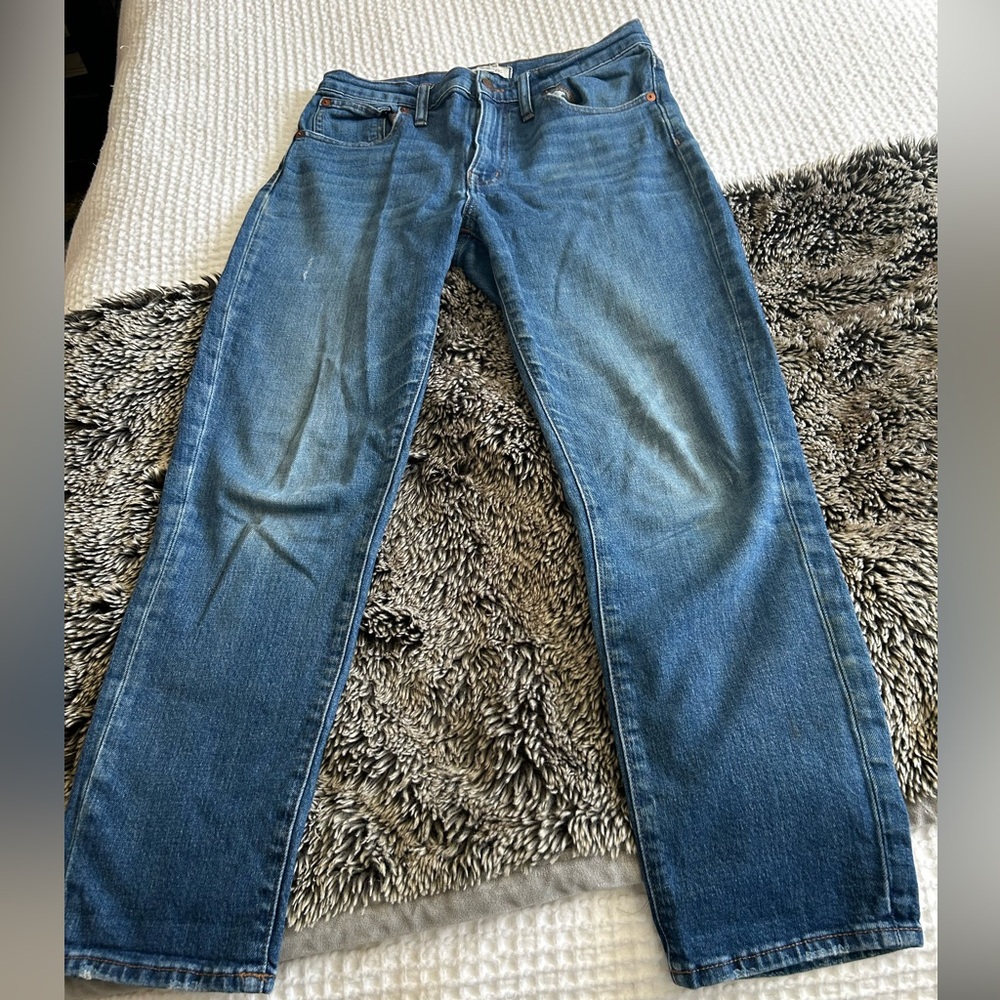 Madewell High-Rise Slim Crop Boyjean 27